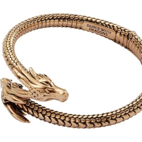 Expandable Charm Bracelet Antiqued Gold Silver Adjustable Stackable Jewelry - Picture 2 of 3